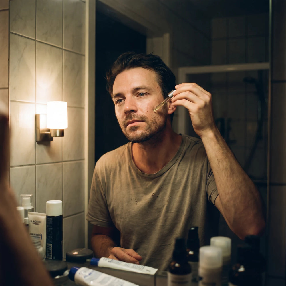 Anti Aging Serum for Men — Reduce Wrinkles Without Irritation