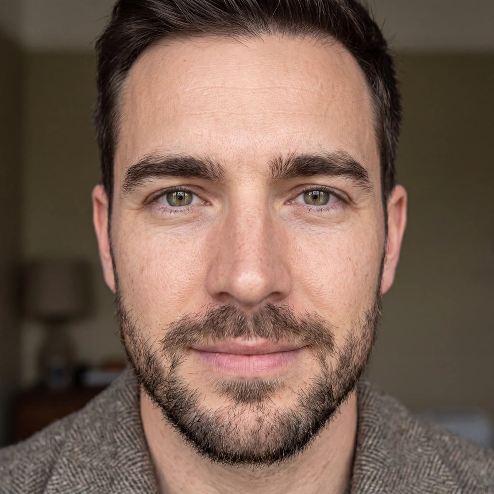 BROWFIX | Brow & Lash Definer Stick for Men in use