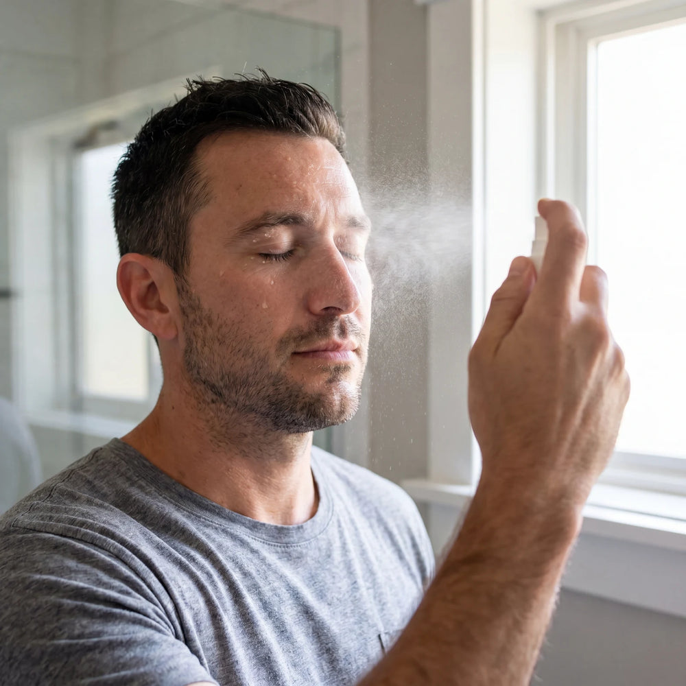 Cooling Eye Spray for Men — Reduce Redness Fast