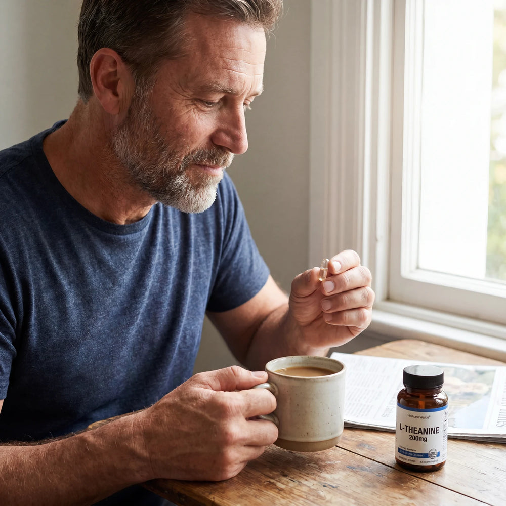 L-Theanine for Men — Calm, Focused Energy