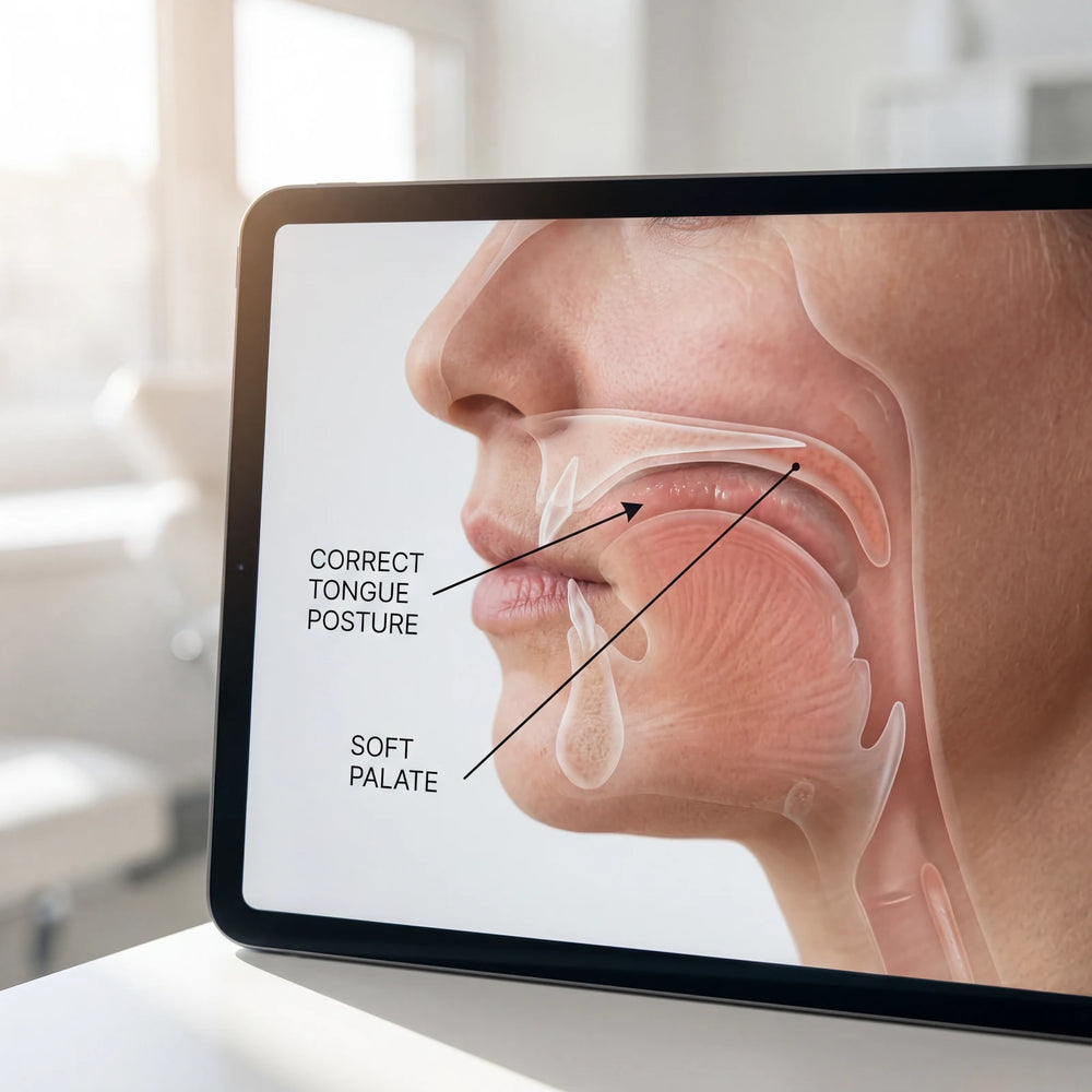 Mewing Tongue Trainer for Men — Correct Tongue Posture