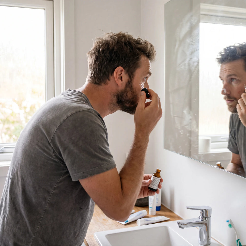 Niacinamide Serum for Men — Smaller Pores, Even Tone