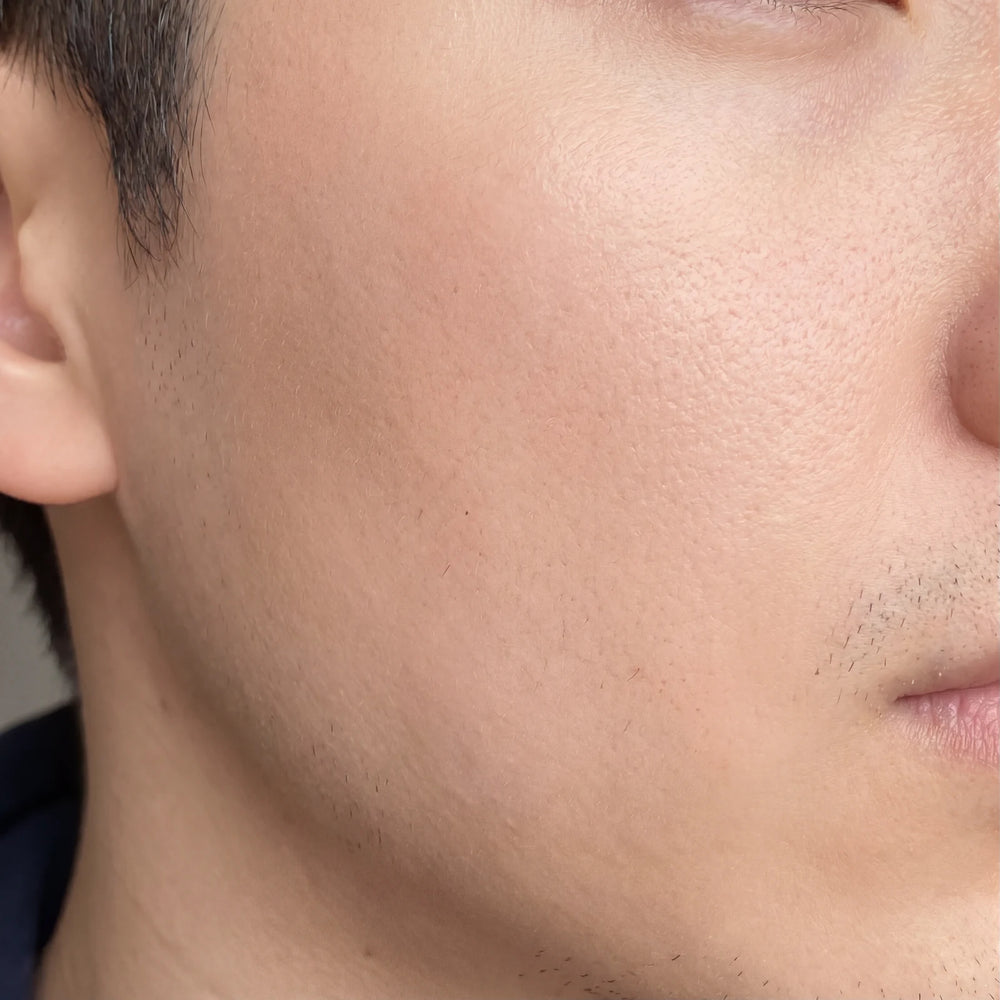 Pore Minimizer Stick for Men — Smooth Skin Instantly in use