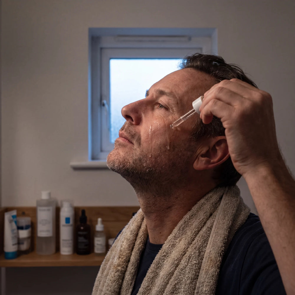 Bakuchiol Serum for Men — Retinol Without Irritation