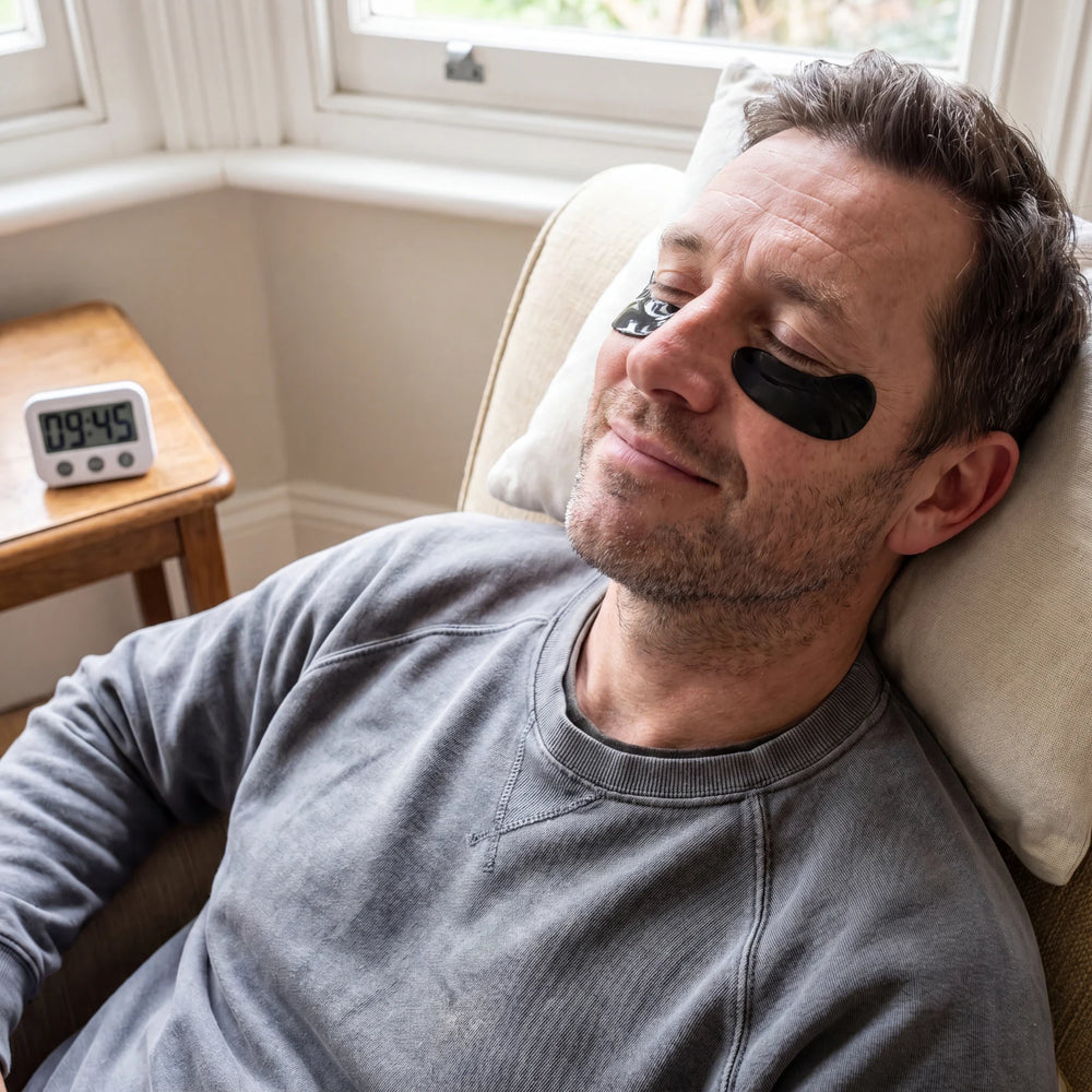 Under Eye Patches for Men — De-Puff Tired Eyes