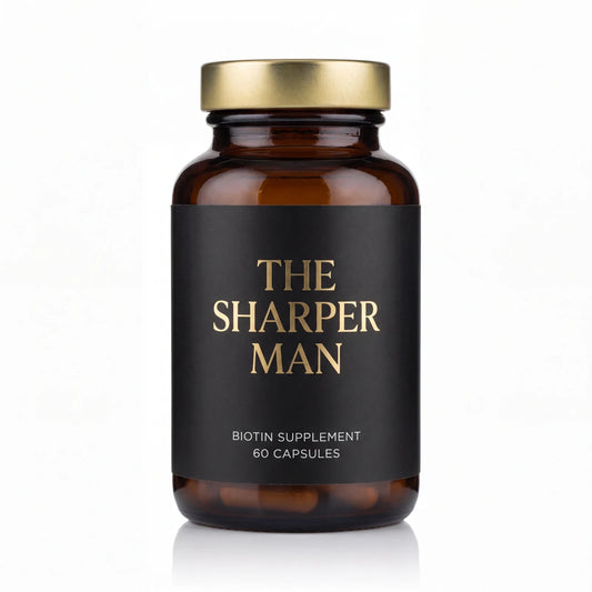 biotin for men — biotin for hair growth men — The Sharper Man