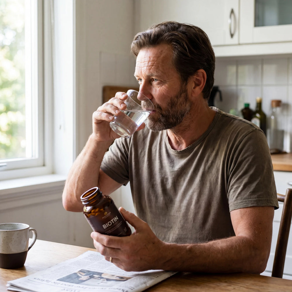 Biotin for Men — Stronger Hair and Faster Growth