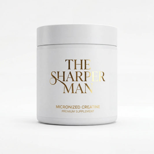 creatine monohydrate for men — 5g micronized strength — The Sharper Man