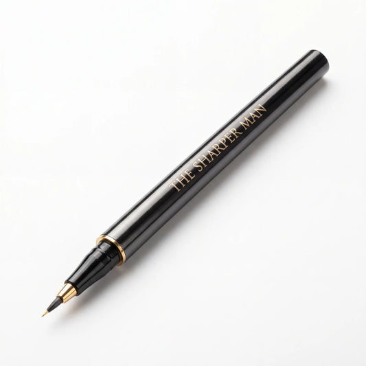 eyebrow pen for men — natural brow strokes — The Sharper Man