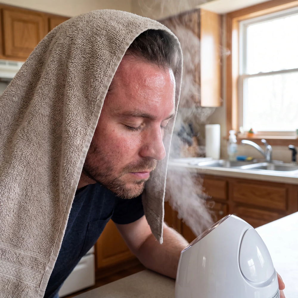 Face Steamer for Men — Open Pores Before Shaving