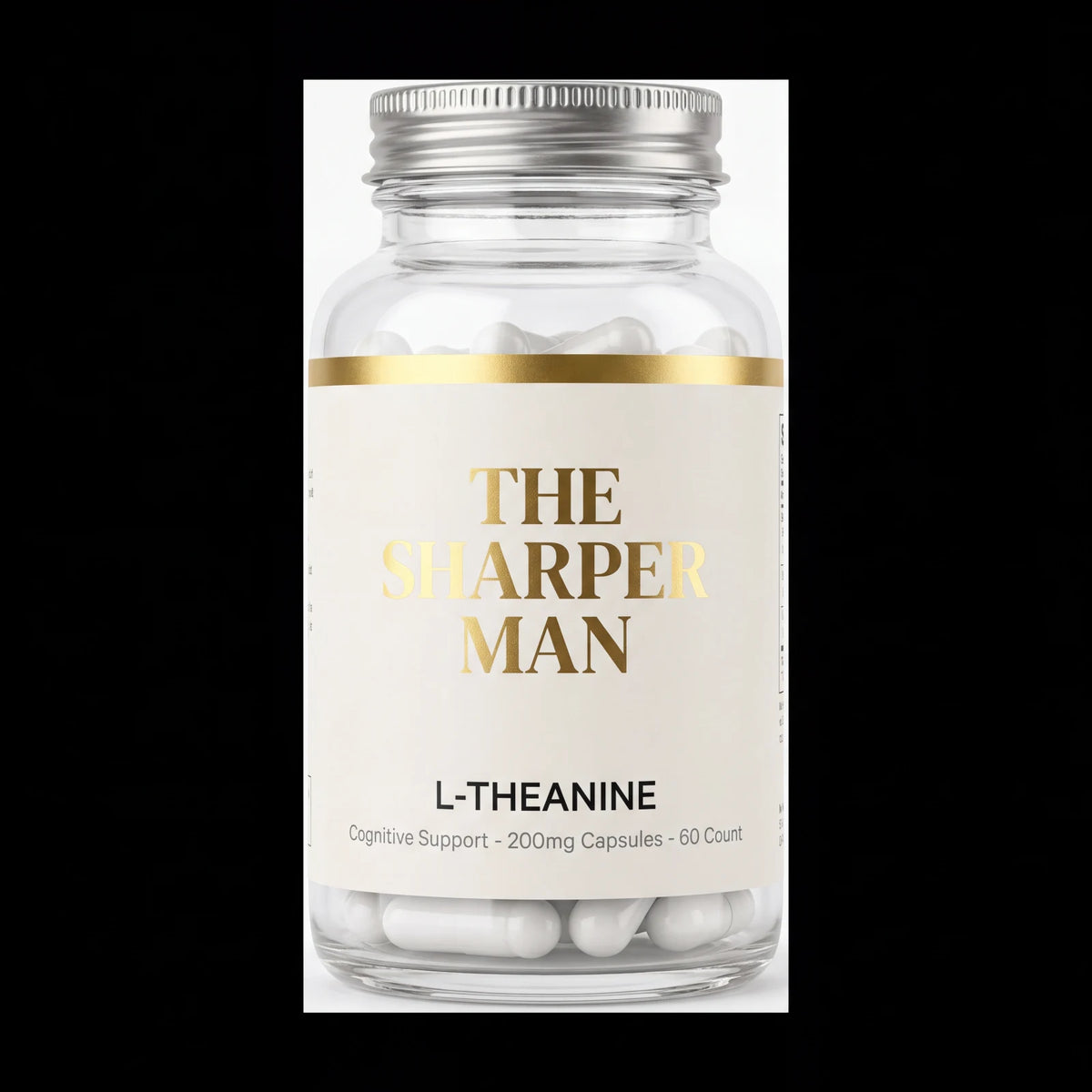 L-Theanine supplement for men — calm focused energy — The Sharper Man