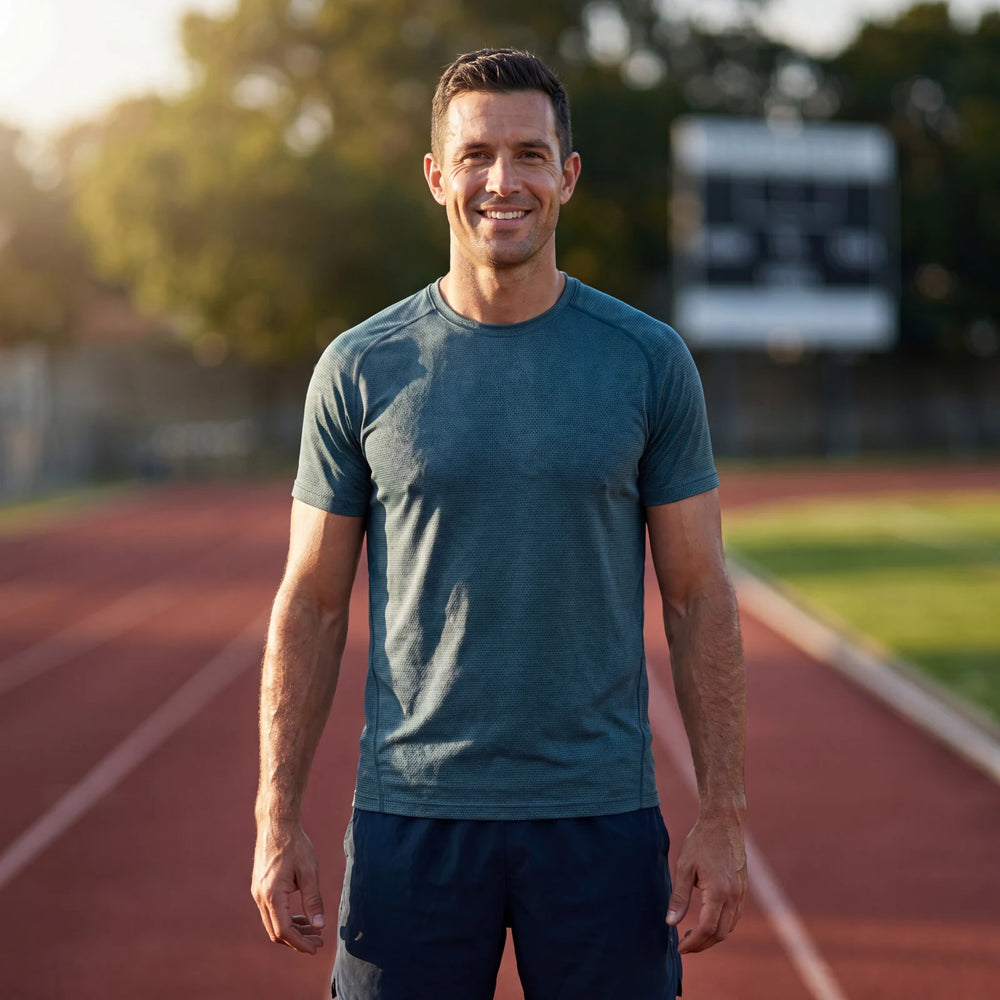 Body Hair Trimmer for Men — Safe All-Body Grooming in use