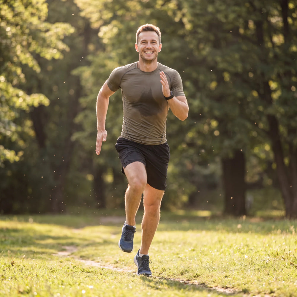 Massage Gun for Men — Faster Muscle Recovery in use