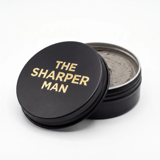 matte hair clay for men — strong hold no shine — The Sharper Man