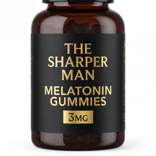 melatonin gummies for men — fall asleep without grogginess — The Sharper Man