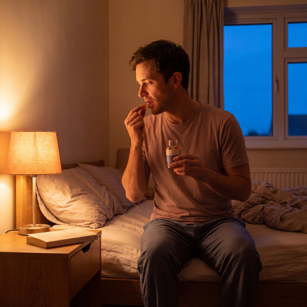 Melatonin Gummies for Men — Fall Asleep Without Grogginess