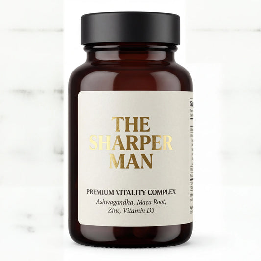 mens vitality complex for men — mens energy supplement — The Sharper Man