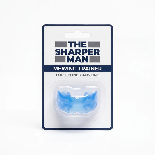 Mewing Tongue Trainer for men — correct tongue posture — The Sharper Man