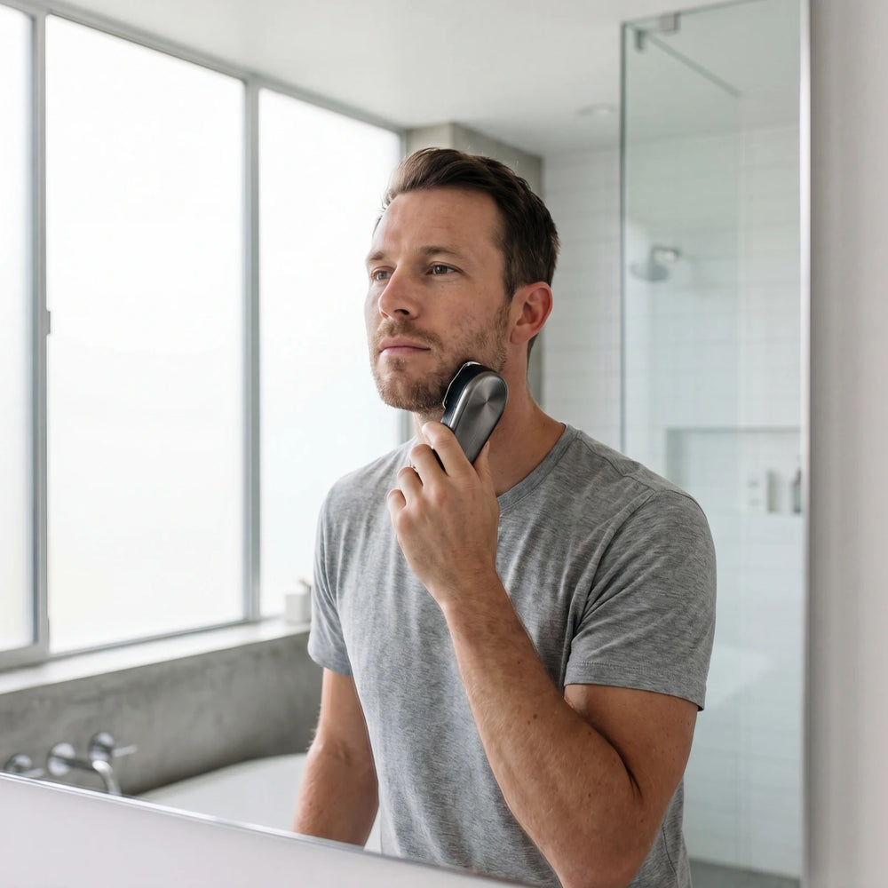 Microcurrent Device for Men — Lift and Tone the Jaw