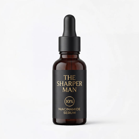 niacinamide serum for men — smaller pores even tone — The Sharper Man