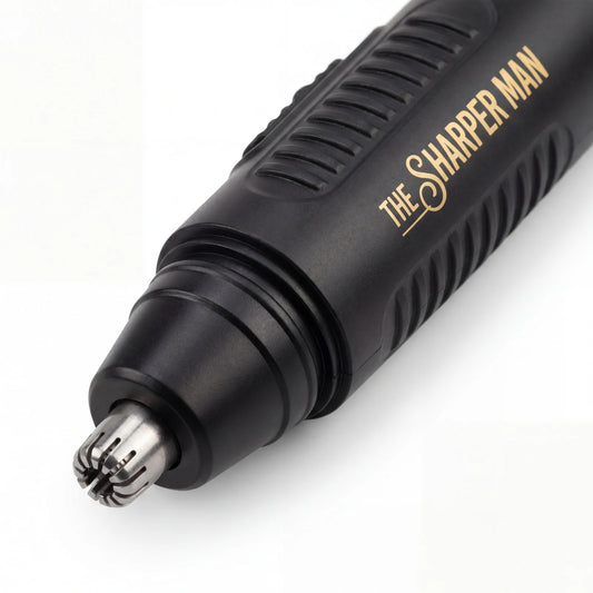 nose hair trimmer for men — painless quiet grooming — The Sharper Man