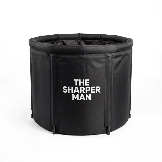 portable ice bath for men — cold plunge at home — The Sharper Man