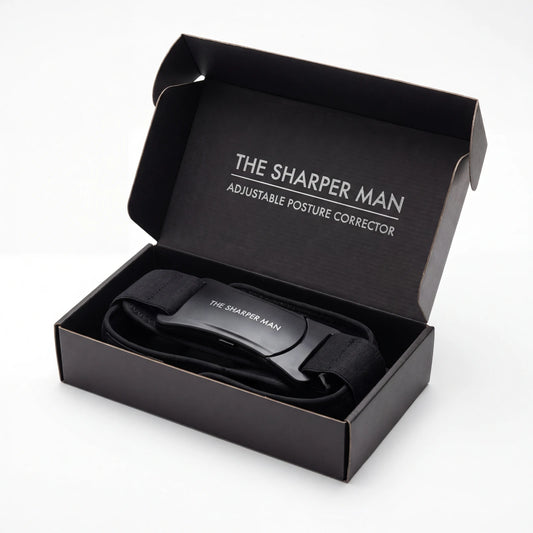 posture corrector for men — stand taller instantly — The Sharper Man