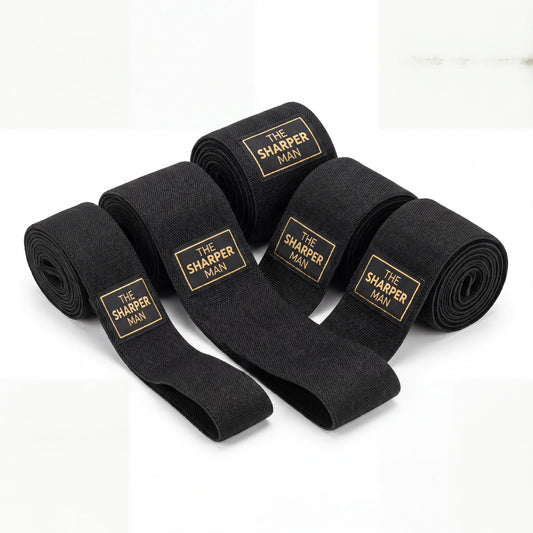 resistance bands for men — full-body home workout strength — The Sharper Man