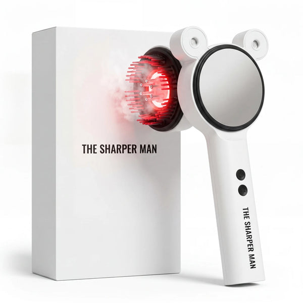 SCALP RESET | Red Light Therapy Scalp Massager for Men