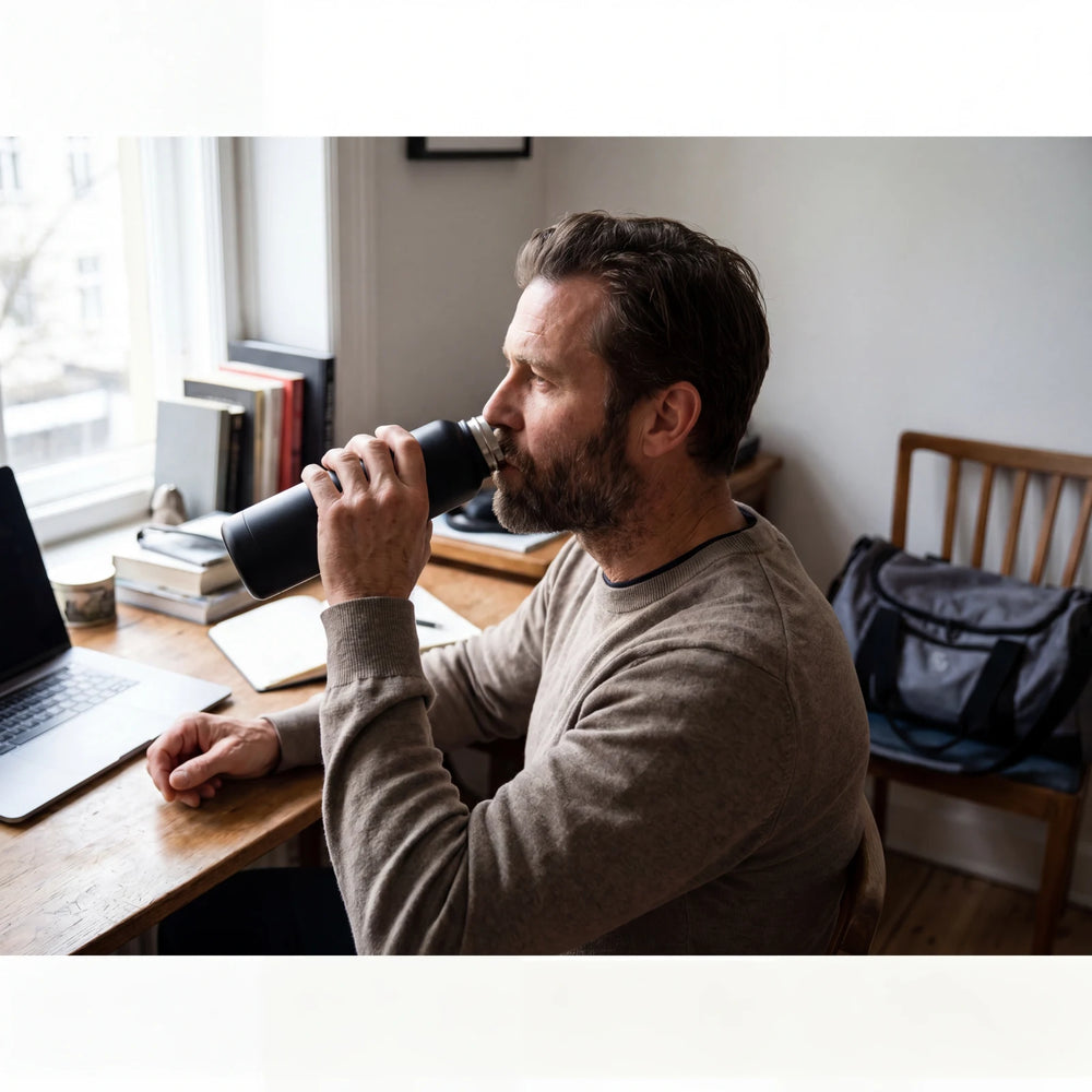 Insulated Water Bottle for Men — 40oz Stainless