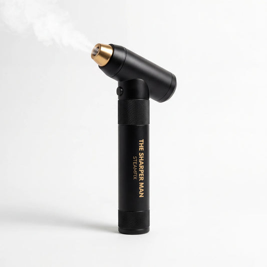 STEAMFIX handheld hair steamer for men — define curls without heat — The Sharper Man