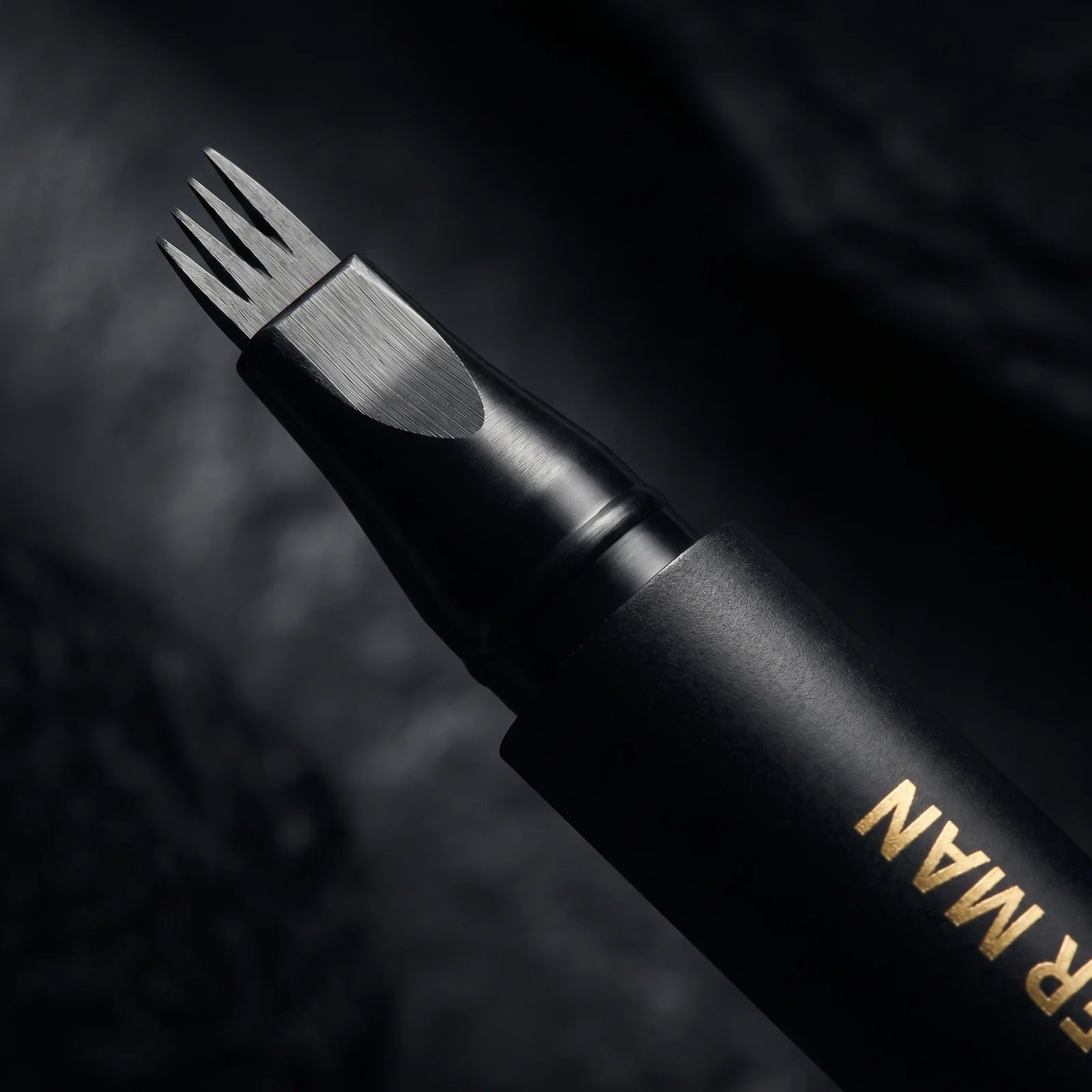 STUBBL precision fork tip macro detail — The Sharper Man