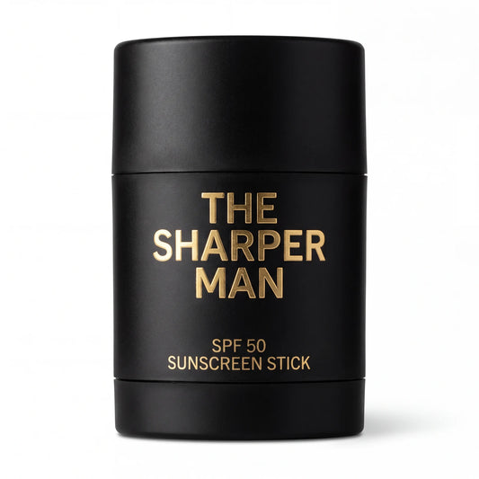 sunscreen stick for men — SPF 50 no white cast — The Sharper Man