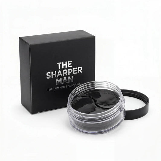 under eye patches for men — de-puff tired eyes — The Sharper Man
