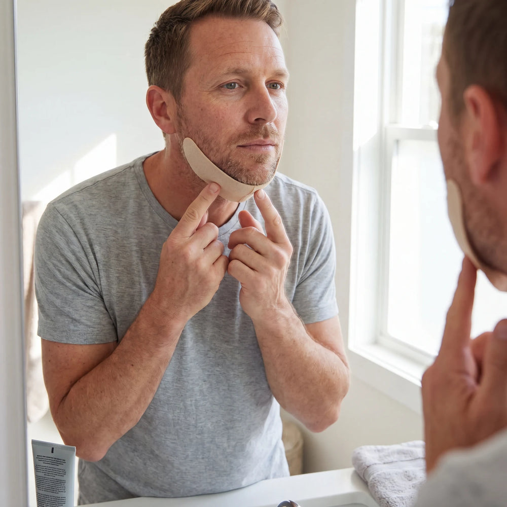 V-Line Patches for Men — Slimmer, Sharper Jaw