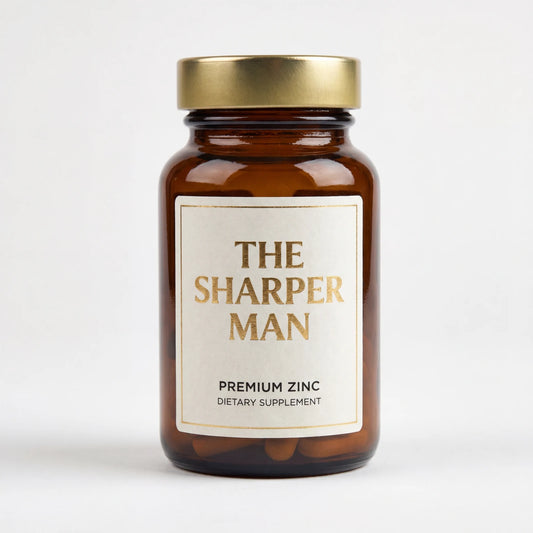 zinc supplement for men — testosterone and immune support — The Sharper Man